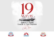 19 Mayıs Atatürk’ü Anma, Gençlik ve Spor Bayramı Kutlu Olsun